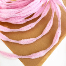 Petite 2-1/2" Bump Chenille for Beards and Arms in Pale Pink ~ 1 yd. (15 bumps)